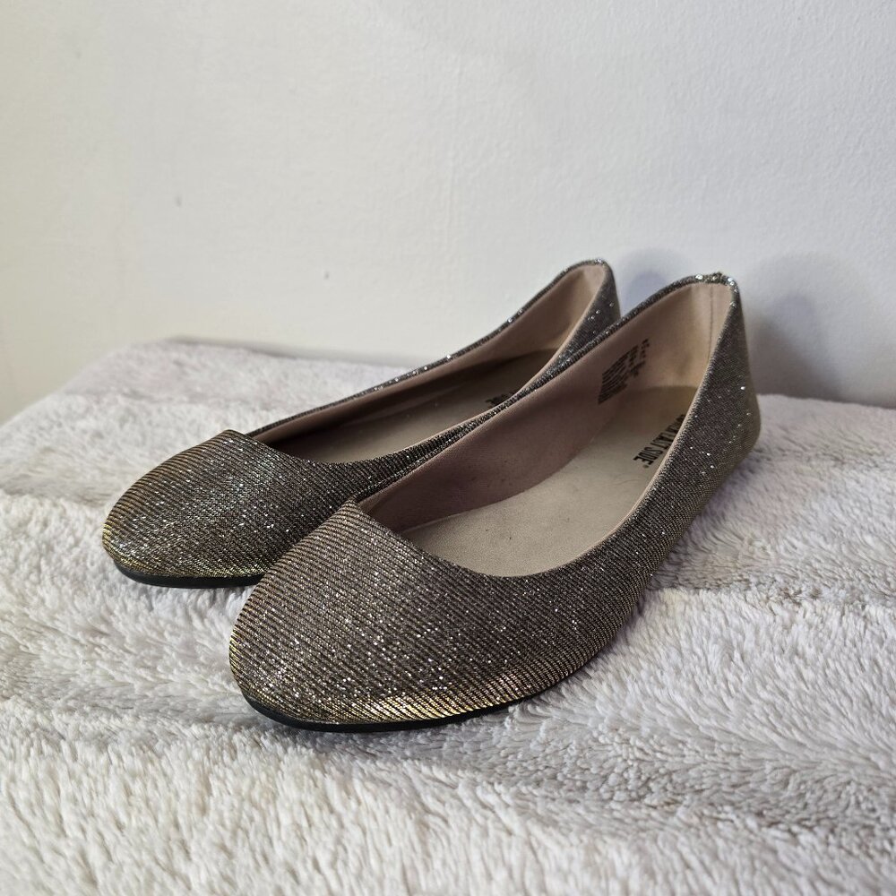 Lower East Side - 9W - Ballet Flats - Gold & Silver